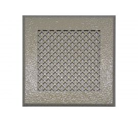 Вентиляционная решетка металлическая на саморезах 150x150 мм ООО Вентмаркет VRC00150S2 