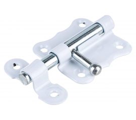 Накладная задвижка РемоКолор (фигурная; с полимерным покрытием; 50 мм) 70-0-195 