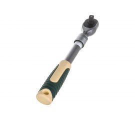 Трещотка ROCKFORCE реверсивная телескопическая с резиновой ручкой (1/2; 310-440 мм; 72 зуб) RF-802433 