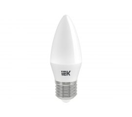 Лампа IEK LED, C35, свеча, 9вт, 230В, 3000К, E27 LLE-C35-9-230-30-E27 