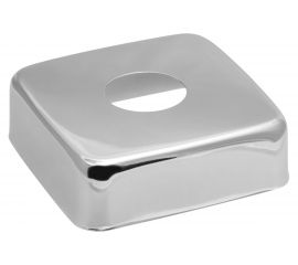 Чашка декоративная (отражатель) MasterProf 1/2"", 50x20x20мм, квадрат, нерж., хром ИС.131446 