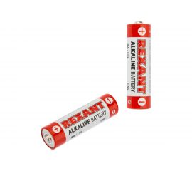 Алкалиновая батарейка REXANT AA, LR6 4 шт 30-1027 