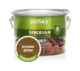 Суперлазурь HUSKY Siberian ореховое дерево 9 л 30326 