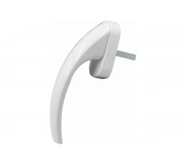 Алюминиевая ручка Левша "Сатурн" белая У1-2323.Б 