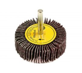 Головка-щётка лепестковая на шпильке (60x20x6 мм; P40) Orientcraft OCFW60206040 