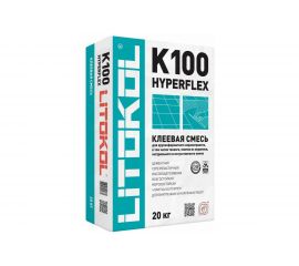 Клеевая смесь LITOKOL HYPERFLEX K100 20 кг 479420002 