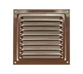 Решетка металлическая (300x300 мм; коричневая) ВИЕНТО РМ3030кор 