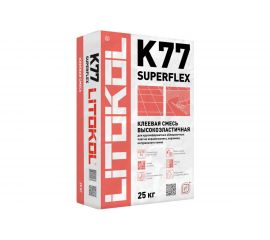 Клеевая смесь LITOKOL SuperFlex K77 25 кг 75160002 