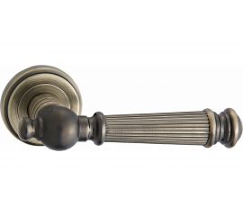 Ручка дверная алюминиевая матовая бронза Вантаж V83M AL 