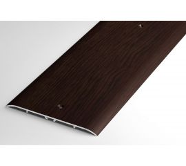 Порог прямой алюминиевый (100 мм; 0.9 м; декоративный; дуб венге) Лука УТ000003067 