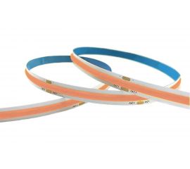 Светодиодная лента Apeyron 24В, 14Вт/м, COB, 512д/м, IP20, подложка 10мм, 5м, розовый/00-364 