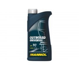 Mасло минеральное для 2-х тактных двигателей Outboard Universal (1 л) MANNOL 1421 