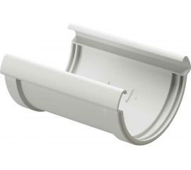 Соединитель желобов DOCKE LUX пломбир PVLS-1044 