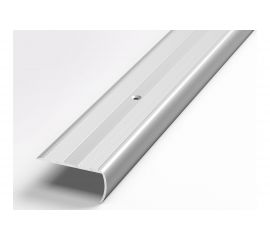 Порог угловой алюминиевый (40х20 мм, 1,35 м, анодированный, Серебро) ЛУКА 00000003160 