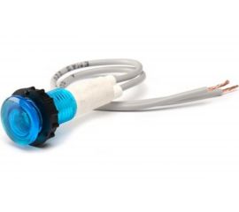 Сигнальная арматура Emas синяя 10мм с силиконовым проводом, светодиод S100LM 
