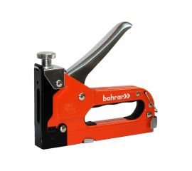 Мебельный степлер BOHRER 3 в 1, с регулировкой силы, металлический 44131412 