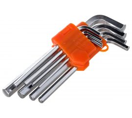 Набор Г-образных шестигранников удлиненных (8 шт; 3-12 мм) АвтоDело 13134 