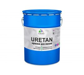 Краска MALARE URETAN для пола, полуматовая, зеленая, 20 кг 2015227118023 