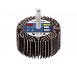 Круг шлифовальный лепестковый радиальный (40x20 мм; хвостовик 6 мм; P40) Hogert Technik HT8D001 