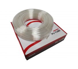 Трубка PU 6х4 мм, 200 м, прозрачная NBPT 52211 