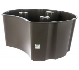 Подставка Сиена (до 300 литров; круглая; серо-коричневая) под емкость для воды Graf 502016 