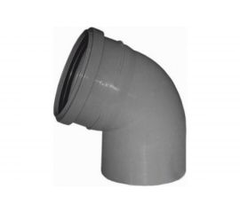 Канализационный отвод АТЛАС ПЛАСТ 45 градусов DN 110 SPCEB4500110 