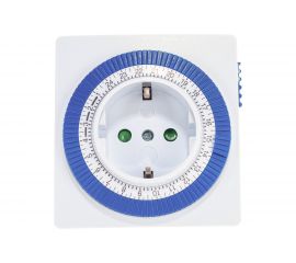 Розетка с механическим таймером Smartbuy 3600Вт, 96 вкл./выкл. сутки, интервал 15 мин. SBE-STM1 