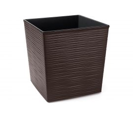 Кашпо с вкладышем LAMELA Sp.z o. JUKA dluto 600 30x30x31 см, мокко 039153 