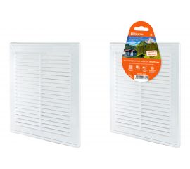 Разъемная решетка с москитной сеткой TDM 183х253 мм белая SQ1807-0083 