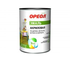 Акриловая эмаль Ореол (матовая; белая; 0.9 кг) 65245 