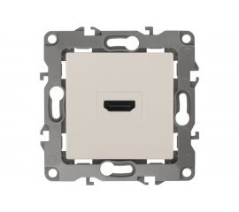 Розетка ЭРА 12-3114-02 HDMI, IP20, 12, слоновая кость Б0027482 