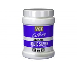 Водно-дисперсионная универсальная эмаль VGT АК 1179 (металлик; жидкое серебро; 0.23 кг) 11606603 