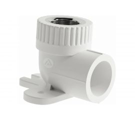 Комбинированный отвод PP-R SLT AQUA с креплением, ВР 20х1/2 SLTFY8201 