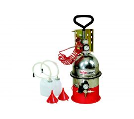 Установка по замене и прокачке тормозной жидкости и сцепления, с набором адаптеров Lubeworks 1788001 