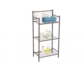 Напольный стеллаж UniStor CAGLIARI 3 яруса, порошковое напыление, сталь 212260 