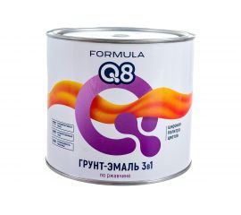 Грунт-эмаль по ржавчине ПРЕСТИЖ FORMULA Q8 серый, 1.9 кг 52038 