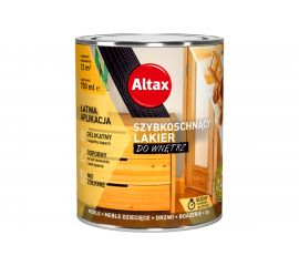 Лак ALTAX для внутренних работ, на акрил., глянцевый, 750 мл 50823-00-000075 