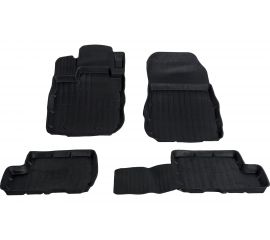 Резиновые коврики SRTK в салон 3D STANDART для Lada Largus 2012-2020 LD.LAR.01X35 