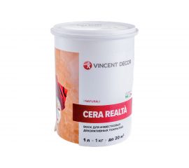 Защитный воск VINCENT DECOR CERA REALTA для венецианской штукатурки 1л 404-133 