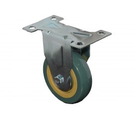 Колесо неповоротное зеленая резина 100 мм MFK-TORG 3052100-LT 