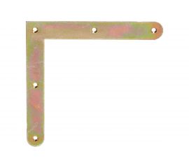 Уголок GAH ALBERTS плоский, оцинкованный, 150x150x20 мм 339746 