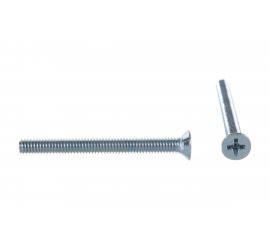 Винт ЗУБР DIN 965, M4 x 40 мм, 10 шт, кл. пр. 4.8, оцинкованный, 303116-04-040 