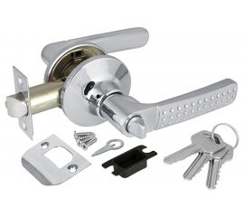 Ручка защелка PUNTO 6026 CP-E кл./фик. хром 36857 