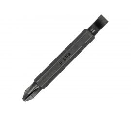 Биты намагниченные двухсторонние MAGNETIC (10 шт; Ph2-Sl5.5; 60 мм) D.BOR D-MA-P2SL55-060-010 