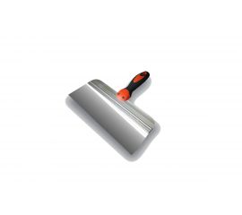 Шпатель DECOR 350 мм, ширина 75 мм, толщина 0,45 мм, двухкомпонентная ручка, нерж. сталь, фасадный 