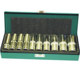 Комплект глубоких торцевых головок 1/2"DR 10-24 мм Jonnesway S04HD411S 