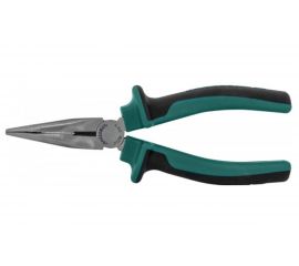 Изогнутые длинногубцы с двухкомпонентными рукоятками Jonnesway P1216 160 мм 49414 
