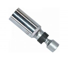 Головка свечная, магнитная с шаровым карданом, 12 гранная, 3/8"", 16 мм FORCE 807316BM 