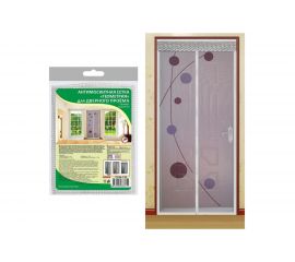 Антимоскитная сетка МУЛЬТИДОМ Геометрия для дверного, проема 2.1х1.0м CF84-139 