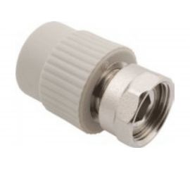 Переходник FV-PLAST с металл. резьбой внутренней с накидной гайкой 25x3/4 100 10 223024 